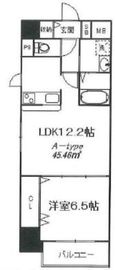 コルテ浅草寿 1103 間取り図