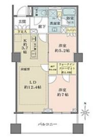 ザ・パークハウス恵比寿 10階 間取り図