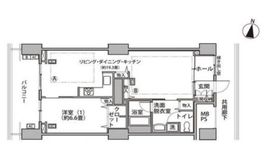 東雲キャナルコートCODAN 16-505 間取り図