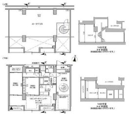 東雲キャナルコートCODAN 11-1403 間取り図