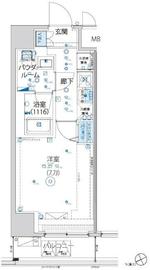 アルテシモヴェント 202 間取り図