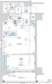 アルテシモヴェント 903 間取り図