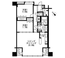 アーバンパーク代官山2 312 間取り図