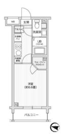 レジディア笹塚2 103 間取り図