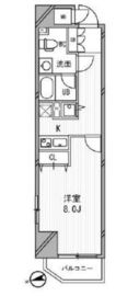 浅草橋レジデンス 301 間取り図