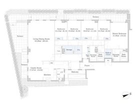 広尾グランドヒルズ 101 間取り図