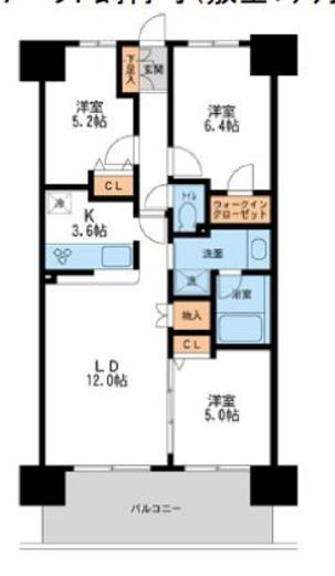 レジディア南千住 315 間取り図