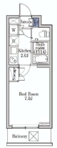 ラクラス学芸大学 403 間取り図