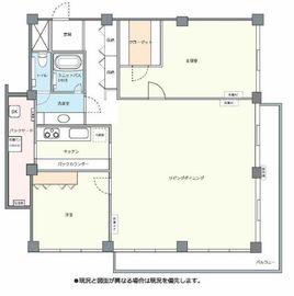 三田綱町パークマンション 4階 間取り図