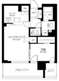 シティタワーズ東京ベイ 9階 間取り図