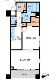 NTPRレジデンス鷹番 110 間取り図