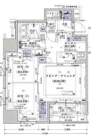 ブリリア日本橋人形町 5階 間取り図