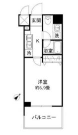 フォレシティ豊洲 306 間取り図