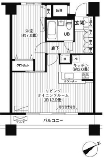LOOP-M 902 間取り図