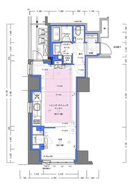 ディームス大手町ノース 301 間取り図