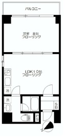 南青山ハウス 8階 間取り図