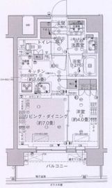 ウェリス渋谷本町 9階 間取り図