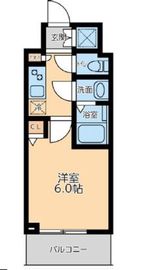 プライマル品川大森海岸 208 間取り図