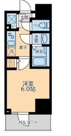 プライマル品川大森海岸 602 間取り図