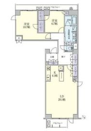 代々木の杜　緑邸 207 間取り図