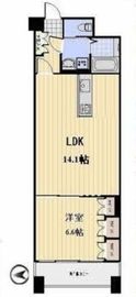 グランカーサ浅草 503 間取り図