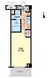 エスティメゾン代沢 104 間取り図