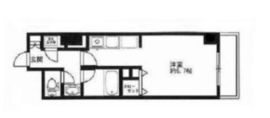 HF駒沢公園レジデンスタワー 502 間取り図