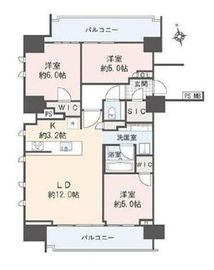 シティハウス恵比寿伊達坂 10階 間取り図