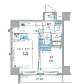 ジェノヴィア浅草3グリーンヴェール 4階 間取り図