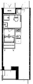 フラッツウッズ木場 1016 間取り図