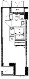 フラッツウッズ木場 1007 間取り図