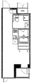 フラッツウッズ木場 1022 間取り図