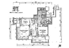 パークシティ武蔵小山ザタワー 6階 間取り図