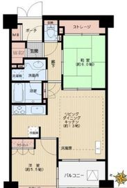 パークスクエア小石川 4階 間取り図