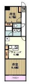 ロイヤルパークス荻窪 317 間取り図