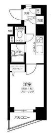 パレステュディオ渋谷ウエスト 2階 間取り図