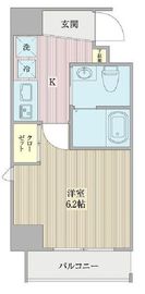 FELIX高田馬場 (フェリックス高田馬場) 202 間取り図