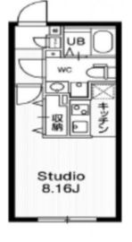 パセオ文京茗荷谷 201 間取り図