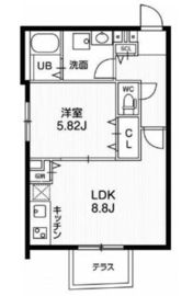 パセオ文京茗荷谷 302 間取り図