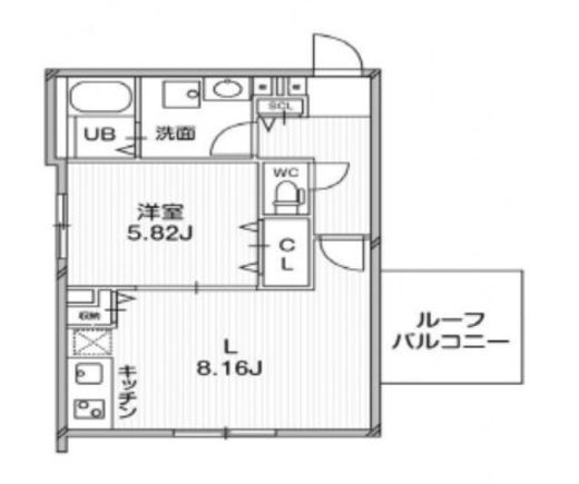 パセオ文京茗荷谷 401 間取り図