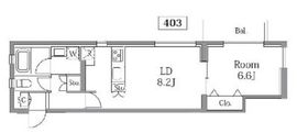 プラティーク大森山王 403 間取り図