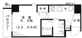 FELIX高田馬場 (フェリックス高田馬場) 201 間取り図