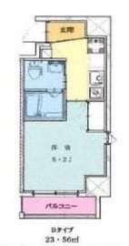 FELIX高田馬場 (フェリックス高田馬場) 302 間取り図