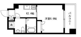 マストライフ目黒南 406 間取り図