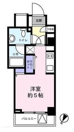 レジディア恵比寿3 402 間取り図