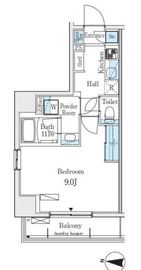 プライマル江東住吉 204 間取り図