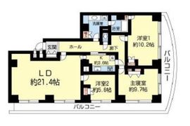 プラティーヌ田町 205 間取り図