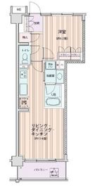 エスティメゾン豊洲レジデンス E830 間取り図