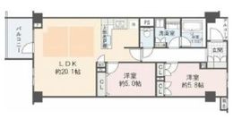 オープンレジデンシア表参道est 2階 間取り図