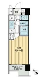 グランド・ガーラ銀座 7階 間取り図